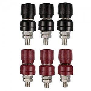 6Pcs Terminal Binding Post M8 Threaded Diameter Binding Post JR2069