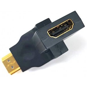 , Inc. HDMI 360 Degree Male to Female Swivel Adapter (M05-182 )