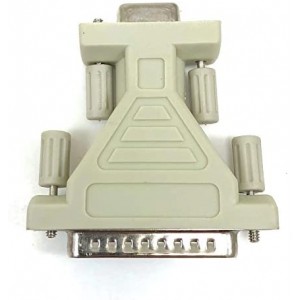 Serial Adapter DB9 Female to DB25 Male (G01-105M)