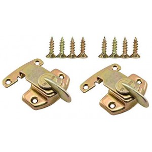 2 Pack Dining Table Locks Metal Spring Table Leaf Buckle Latches