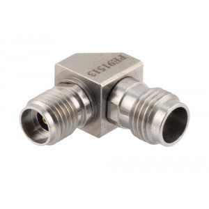 1.85mm Female to 2.92mm Female Miter Right Angle Adapter