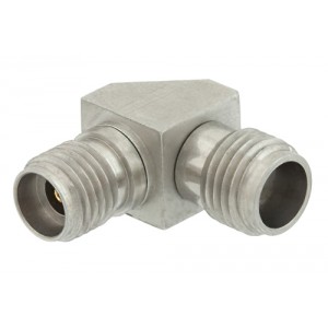 1.85mm Female to 2.92mm Female Right Angle Adapter