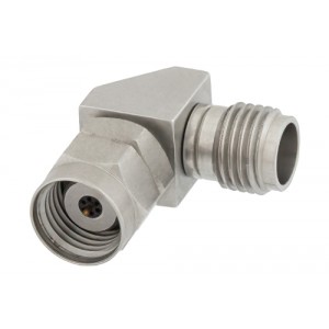 1.85mm Male to 2.4mm Female Right Angle Adapter