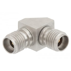 2.92mm Female to 3.5mm Female Right Angle Adapter