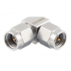 2.92mm Male to 3.5mm Male Miter Right Angle Adapter