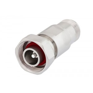 4.1/9.5 Mini DIN Male to N Female Adapter, IP67 Mated