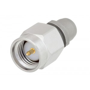 Slide-On BMA Plug to SMA Male Adapter