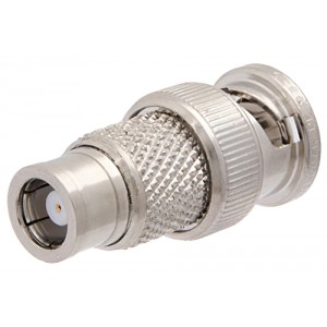 50 Ohm BNC Male to 75 Ohm SMB Plug Adapter