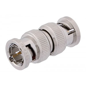 75 Ohm BNC Male to 75 Ohm BNC Male Adapter