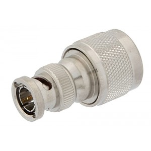 75 Ohm N Male to 75 Ohm BNC Male Adapter