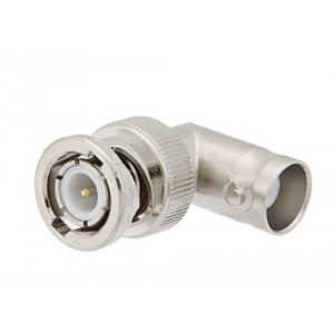 BNC Male to BNC Female Right Angle Adapter