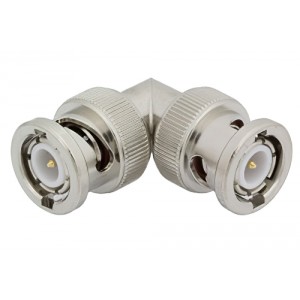 BNC Male to BNC Male Right Angle Adapter