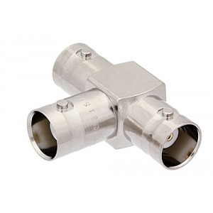 BNC Tee Adapter Female-Female-Female