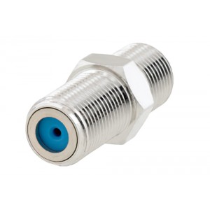 Precision 75 Ohm F Female to 75 Ohm F Female Adapter