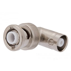 MHV Male to MHV Female Right Angle Adapter