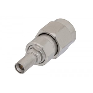 SMA Male to Mini SMP Male Full Detent Adapter