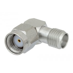 RP-SMA Male to SMA Female Right Angle Adapter