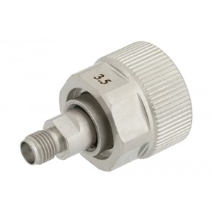 Ruggedized 3.5mm NMD Female to SMA Female Adapter