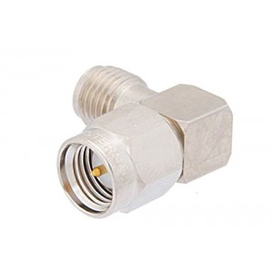 SMA Male to SMA Female Right Angle Adapter