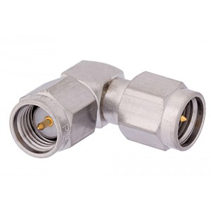 SMA Male to SMA Male Right Angle Adapter