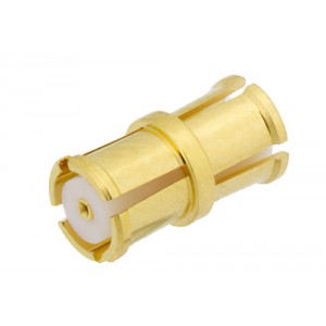 SMP Female to SMP Female Adapter, 6.45mm Long Bullet