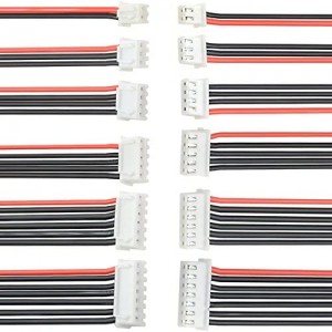 18 PCS 1-6S Battery Balance Charge Cable Lead Wire for JST XH Connector Adapter Plug