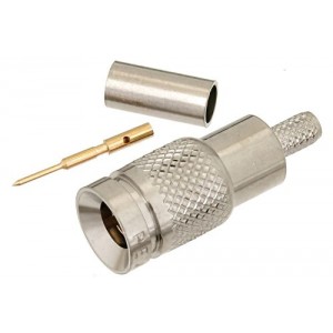 1.0/2.3 Plug Connector Crimp/Solder Attachment for ET38398, ET38399