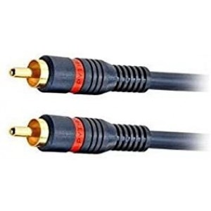 2RCA Male to 2RCA Male Home Theater Audio Cable - 3 Feet - 1 RCA - 1 RCA