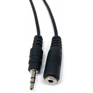 , Inc. 12-feet Stereo Audio 3.5mm Male to Female Extension Cable (M06-732-12 )