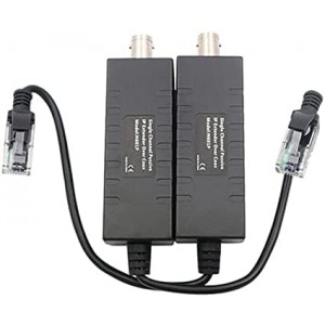 Single Channel Pair Passive IP Extender Over Coax Cable Transmitter