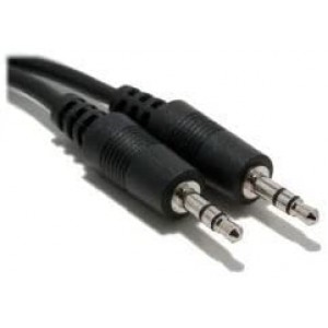 12 Feet Professional Quality Nickel Plated 3.5 mm Male/Male Stereo Audio Cable