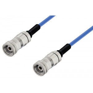 1.85mm Male to 1.85mm Male Cable 12 Inch Length Using ET38341 Coax , LF Solder