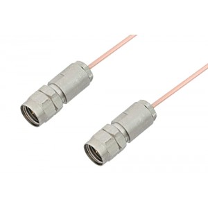 1.85mm Male to 1.85mm Male Cable 6 Inch Length Using ET38325 Coax, RoHS