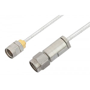 3.5mm Male to 1.85mm Male Cable 6 Inch Length Using ET38322 Coax, RoHS