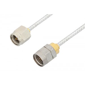 SMA Male to 1.85mm Male Cable 6 Inch Length Using ET38322 Coax, RoHS