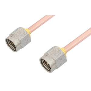 2.92mm Male to 2.92mm Male Cable 6 Inch Length Using ET-RG405 Coax