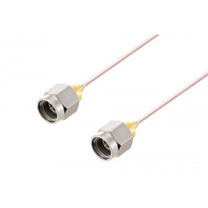 2.92mm Male to 2.92mm Male Low Loss Cable 6 Inch Length Using 047 Coax