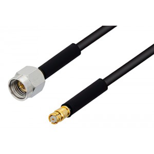 2.92mm Male to SMP Female Cable 6 Inch Length Using ET38323 Coax, LF Solder, RoHS