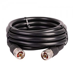 25ft KMR400 Coax Extension Cable N Male to N Male Connector (50 Ohm) Low Loss Coaxial Cables