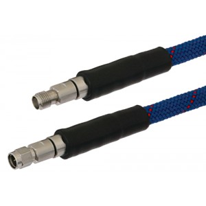 3.5mm Male to 3.5mm Female Test Cable 24 Inch Length Using VNA Test Cable Coax, LF Solder, RoHS