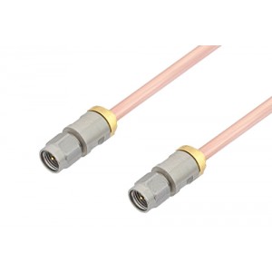 3.5mm Male to 3.5mm Male Cable 6 Inch Length Using ET-RG402 Coax