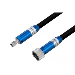 VNA Ruggedized Test Cable 3.5mm NMD Female to 3.5mm Male 27GHz 24 Inch Length, RoHS