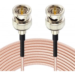 3G/HD SDI Cable BNC Cable(30cm 75Ω) for Cameras and Video Equipment，Supports HD-SDI/3G-SDI/4K/8K，SDI Video Cable (Straight,1Pcs)