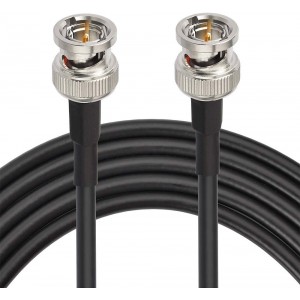 3G SDI HD-SDI Cable BNC Cable Thin & Short (Belden 1855A) - 2M/6ft - Supports HD-SDI/3G-SDI/4K/8K，SDI Video Cable Precision Video Cable(1Pcs)