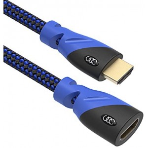 4K HDMI Extension Cable 3ft Male to Female Extender - 3 Feet