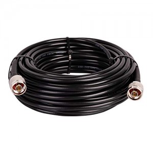 50ft KMR240 Coax Extension Cable N Male to N Male Connector Low Loss Coaxial Cables 50 Ohm