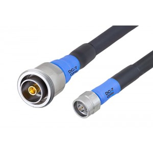 Handheld RF Analyzer Rugged Phase Stable Cable N Male to 7/16 DIN Female Cable 60 Inch Length Using ET-FF430 Coax, RoHS