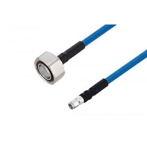 Plenum 7/16 DIN Male to SMA Male Low PIM Cable 12 Inch Length Using ET38365 Coax Using Times Microwave Parts