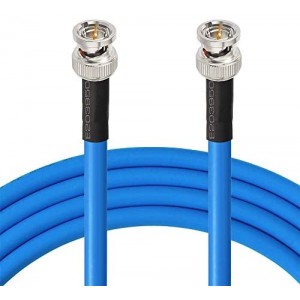 SDI Cable BNC Cable 3G/6G/12G (Belden 1694A)，10FT/15FT/30FT/50FT/100FT/200FT,Supports HD-SDI/3G-SDI/4K/8K，SDI Video Cable Precision Video Cable(1Pcs)