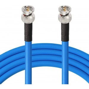 SDI Cable BNC Cable 3G/6G/12G (Belden 1694A，2ft Supports HD-SDI/3G-SDI/4K/8K，SDI Video Cable Precision Video Cable(1Pcs)